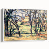 Impressionist Landscape Art – Trees and Houses by French Masters