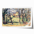 Impressionist Landscape Art – Trees and Houses by French Masters
