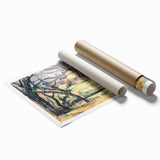 Impressionist Landscape Art – Trees and Houses by French Masters