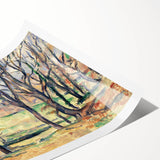 Impressionist Landscape Art – Trees and Houses by French Masters