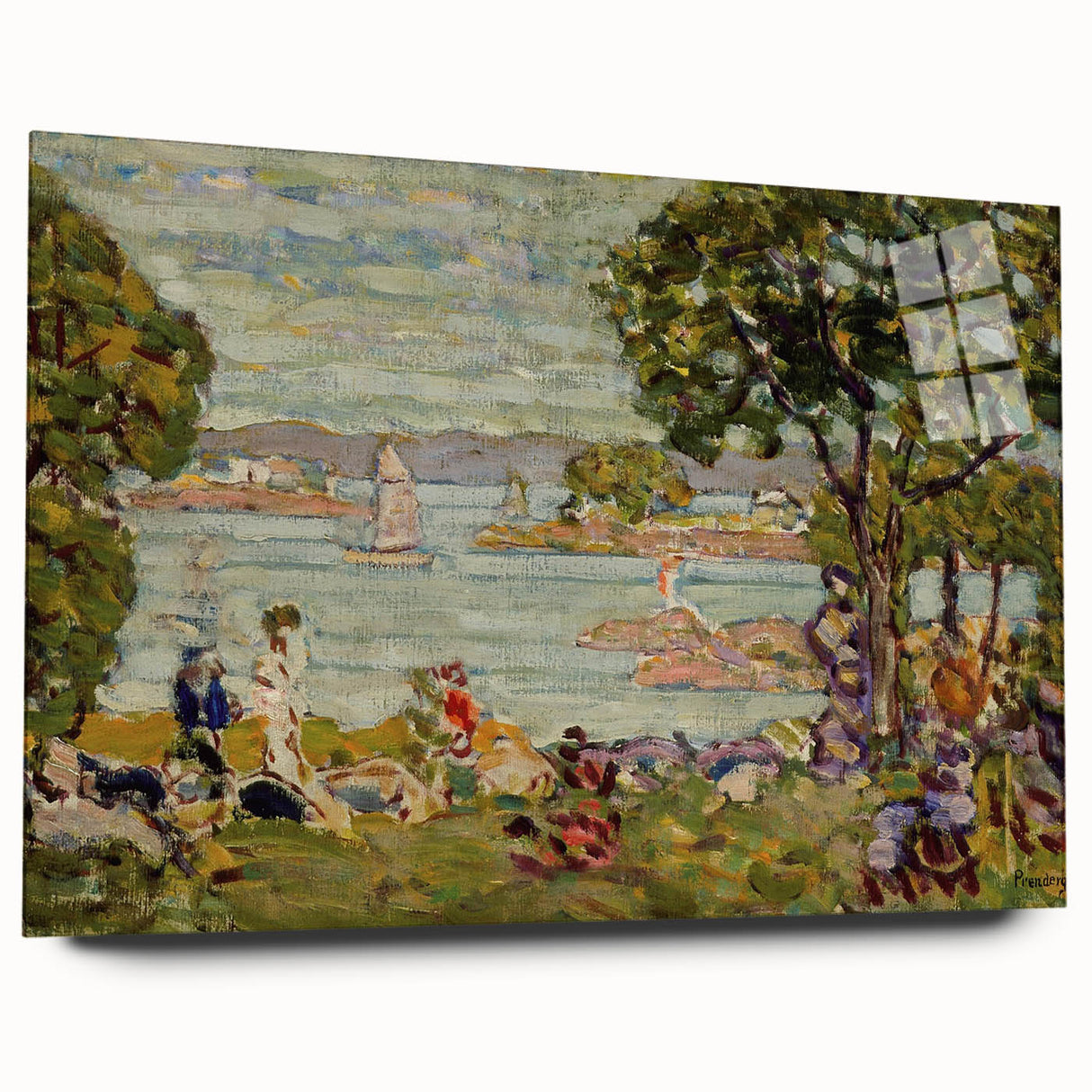 Modern Wall Art - Cove, Maine by Maurice Prendergast - Coastal Landscape Decor