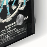 Retro Ramones Concert Poster | Vintage Wall Art & Retro Canvas Prints