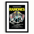 Retro Ramones Concert Poster | Vintage Wall Art & Retro Canvas Prints