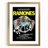Retro Ramones Concert Poster | Vintage Wall Art & Retro Canvas Prints