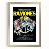 Retro Ramones Concert Poster | Vintage Wall Art & Retro Canvas Prints