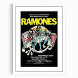 Retro Ramones Concert Poster | Vintage Wall Art & Retro Canvas Prints