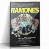 Retro Ramones Concert Poster | Vintage Wall Art & Retro Canvas Prints
