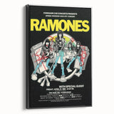 Retro Ramones Concert Poster | Vintage Wall Art & Retro Canvas Prints
