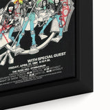 Retro Ramones Concert Poster | Vintage Wall Art & Retro Canvas Prints