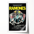 Retro Ramones Concert Poster | Vintage Wall Art & Retro Canvas Prints