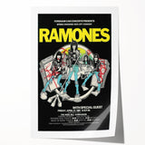 Retro Ramones Concert Poster | Vintage Wall Art & Retro Canvas Prints