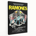 Retro Ramones Concert Poster | Vintage Wall Art & Retro Canvas Prints