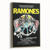 Retro Ramones Concert Poster | Vintage Wall Art & Retro Canvas Prints