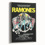 Retro Ramones Concert Poster | Vintage Wall Art & Retro Canvas Prints