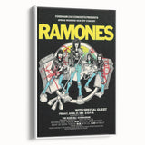 Retro Ramones Concert Poster | Vintage Wall Art & Retro Canvas Prints