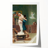 Famous Romantic Era Art: Pygmalion and Galatea by Jean-Léon Gérôme