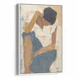 Minimalist Figurative Wall Art – Abstract Canvas for Living Room