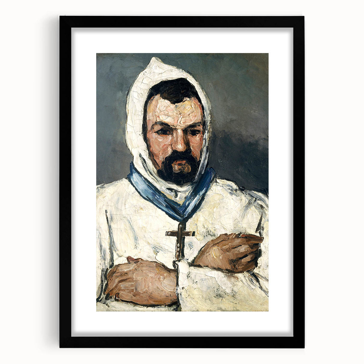 Impressionism Wall Art: Portrait of Uncle Dominique by Paul Cézanne Prints