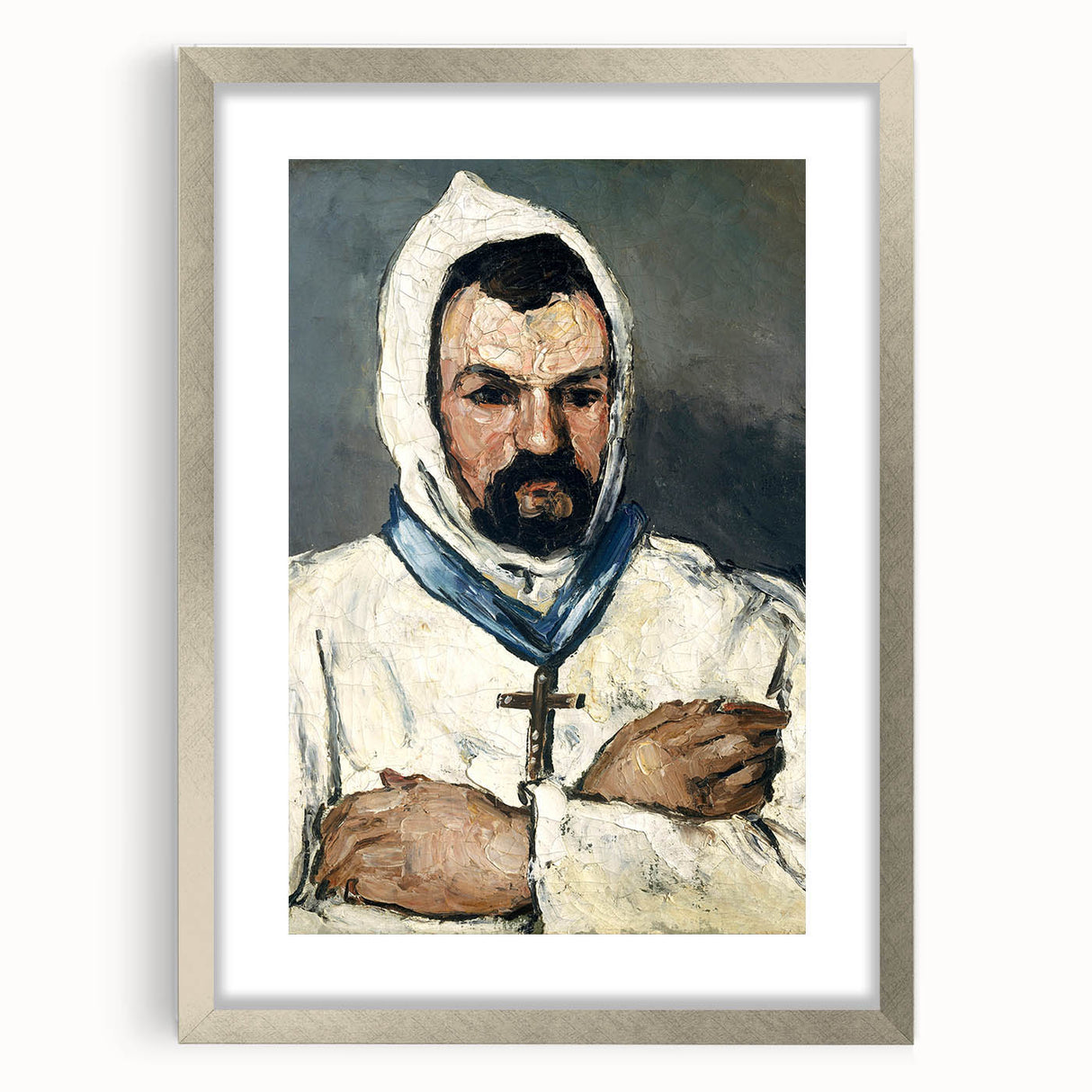 Impressionism Wall Art: Portrait of Uncle Dominique by Paul Cézanne Prints