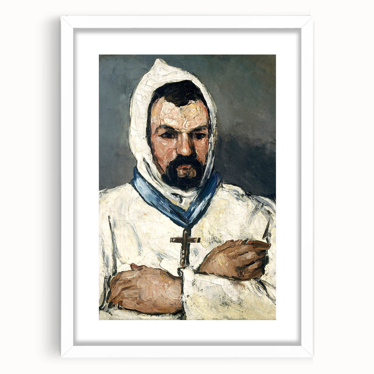 Impressionism Wall Art: Portrait of Uncle Dominique by Paul Cézanne Prints