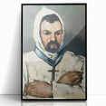 Impressionism Wall Art: Portrait of Uncle Dominique by Paul Cézanne Prints