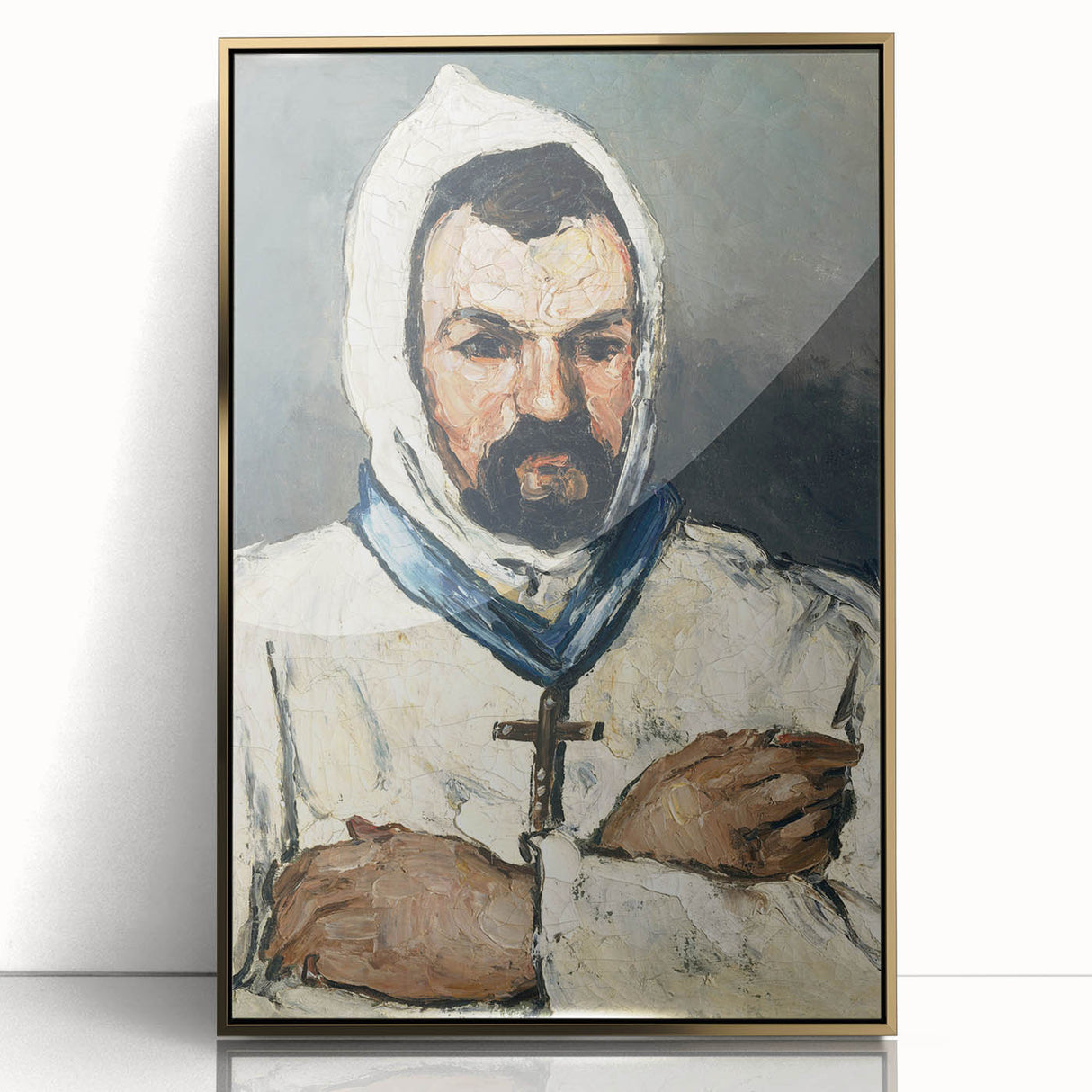 Impressionism Wall Art: Portrait of Uncle Dominique by Paul Cézanne Prints