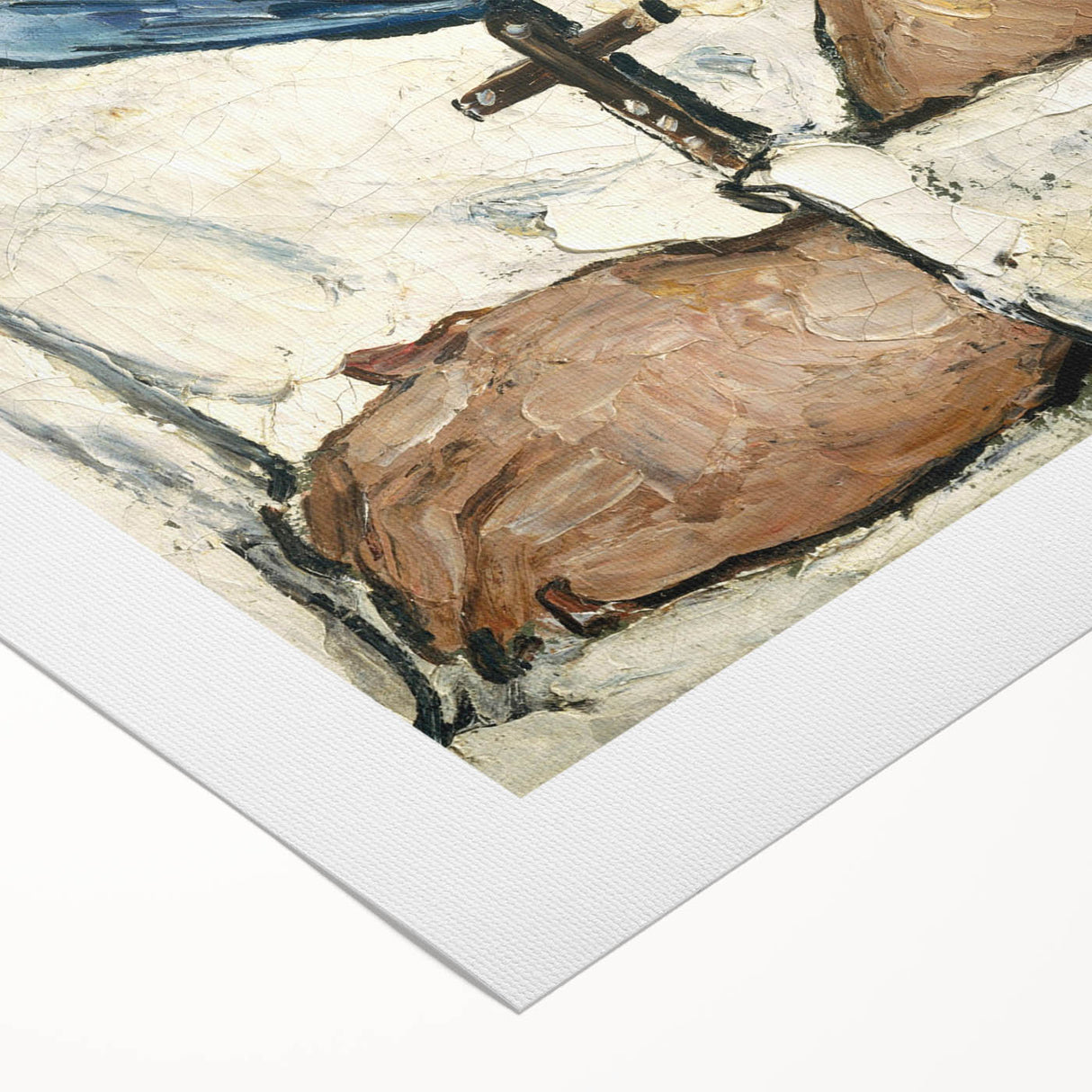 Impressionism Wall Art: Portrait of Uncle Dominique by Paul Cézanne Prints
