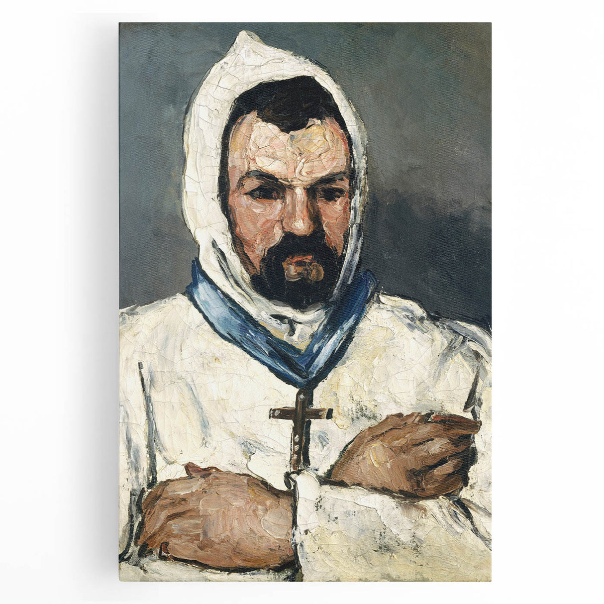 Impressionism Wall Art: Portrait of Uncle Dominique by Paul Cézanne Prints