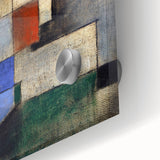 Modern Wall Art: Abstract Geometric Fir Tree – Soothing Minimalist Decor