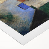 Modern Wall Art: Abstract Geometric Fir Tree – Soothing Minimalist Decor