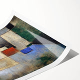 Modern Wall Art: Abstract Geometric Fir Tree – Soothing Minimalist Decor