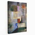 Modern Wall Art: Abstract Geometric Fir Tree – Soothing Minimalist Decor