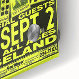 Retro Ramones Concert Poster | Vintage Punk Rock Wall Art