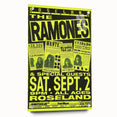 Retro Ramones Concert Poster | Vintage Punk Rock Wall Art