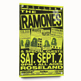 Retro Ramones Concert Poster | Vintage Punk Rock Wall Art