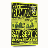 Retro Ramones Concert Poster | Vintage Punk Rock Wall Art