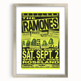 Retro Ramones Concert Poster | Vintage Punk Rock Wall Art