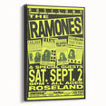 Retro Ramones Concert Poster | Vintage Punk Rock Wall Art