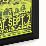 Retro Ramones Concert Poster | Vintage Punk Rock Wall Art