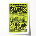 Retro Ramones Concert Poster | Vintage Punk Rock Wall Art