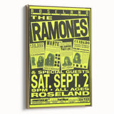 Retro Ramones Concert Poster | Vintage Punk Rock Wall Art