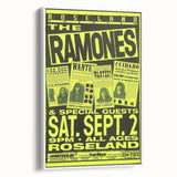 Retro Ramones Concert Poster | Vintage Punk Rock Wall Art