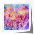 Vibrant Abstract Tree Wall Art – Colorful Canvas for Living Room