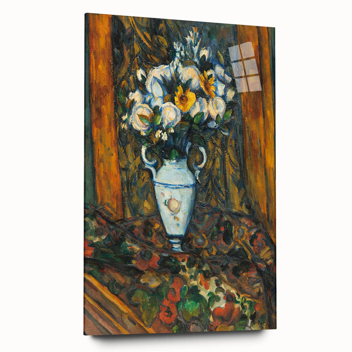 Impressionism Wall Art: Vase of Flowers by Paul Cézanne Prints