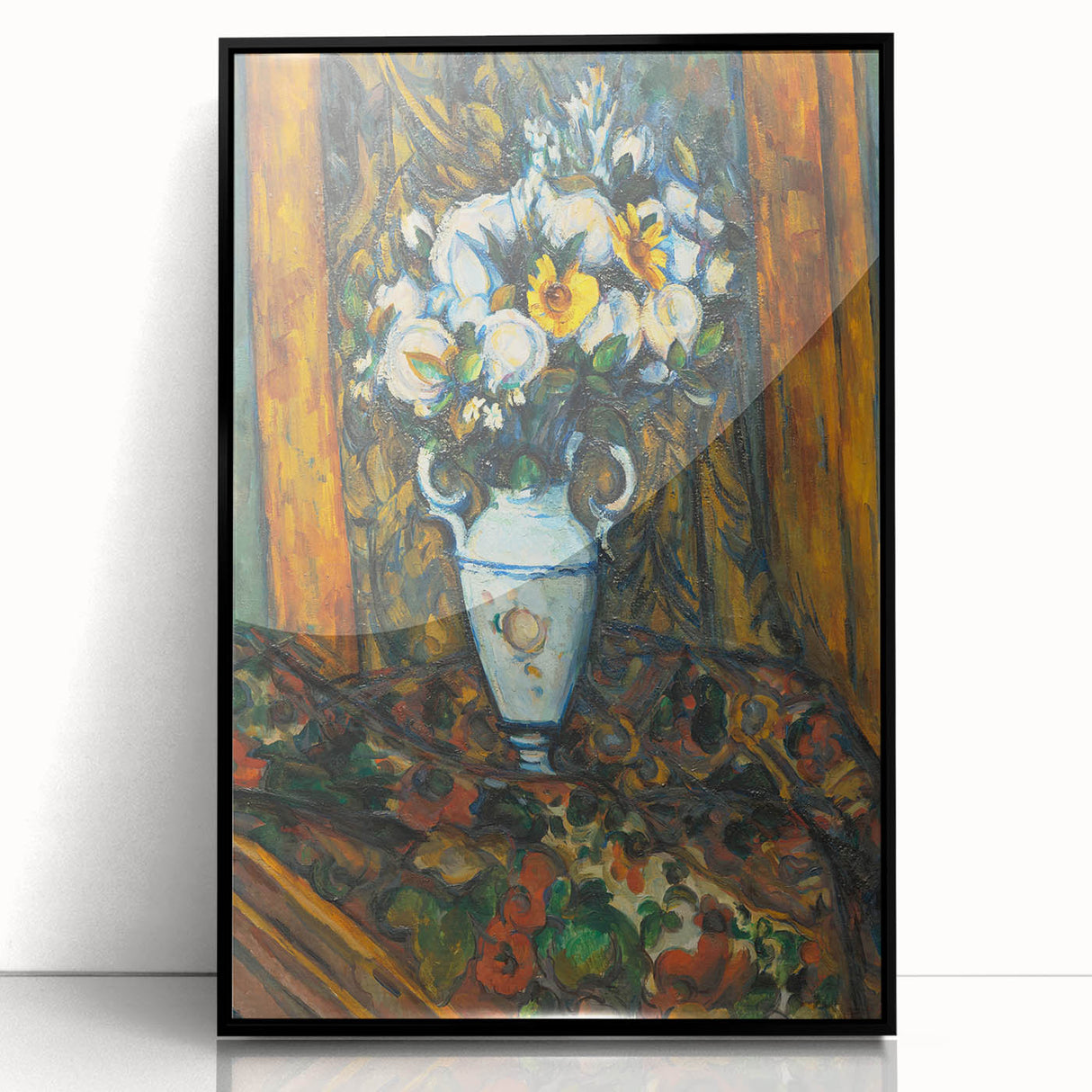 Impressionism Wall Art: Vase of Flowers by Paul Cézanne Prints