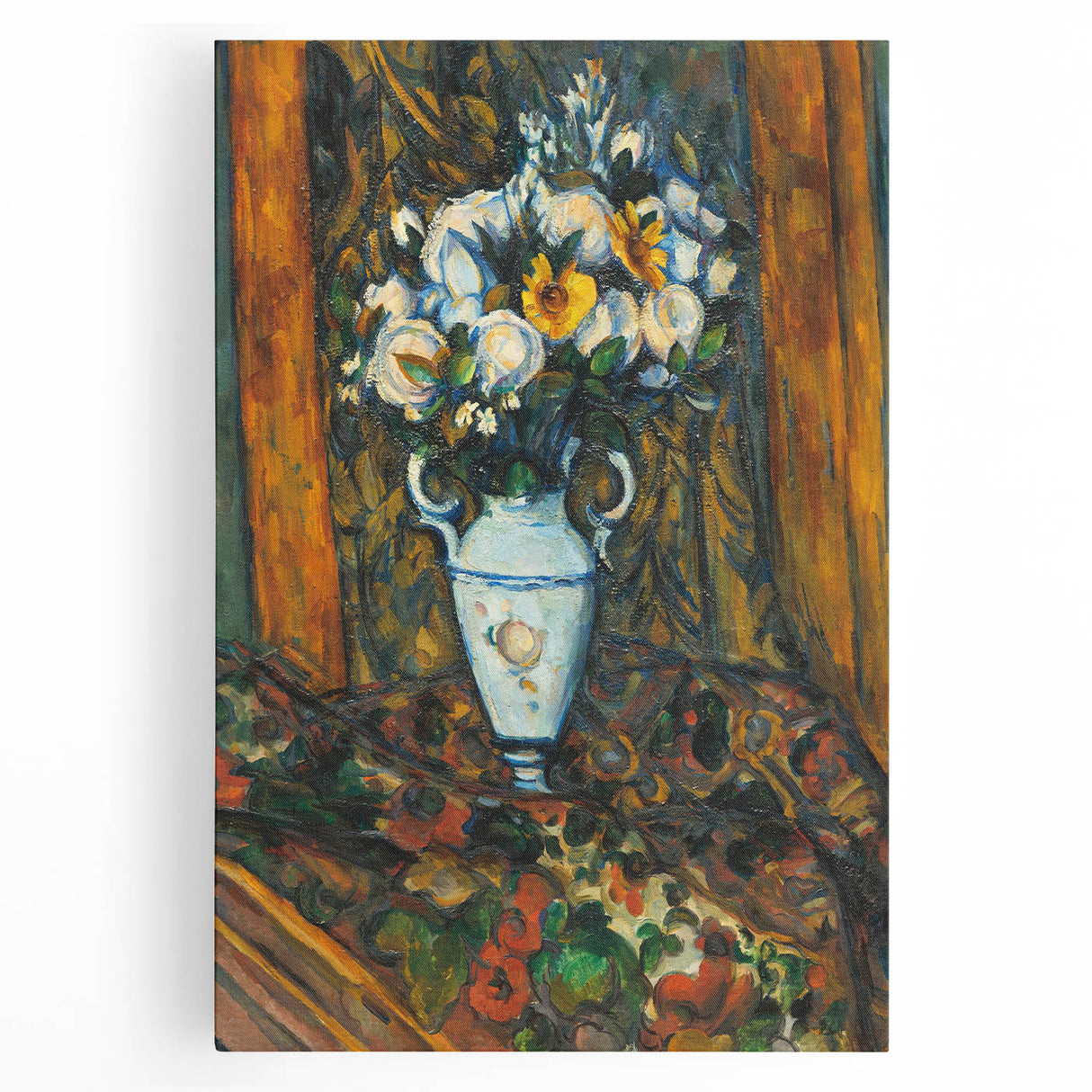 Impressionism Wall Art: Vase of Flowers by Paul Cézanne Prints