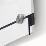 Minimalist Modern Wall Art – Abstract Geometric Red and Black Composition