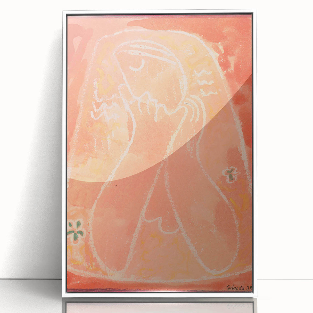 Romantic Art Prints: Thoughtful by Mikuláš Galanda