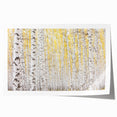 Serene Birch Forest Wall Art – Nature Canvas for Living Room