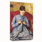 Impressionism Wall Art: Portrait of Madame Cézanne by Paul Cézanne Prints